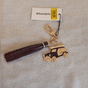 Brahmin NWT Copa Charm Tassel